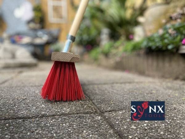 Synx Tools Straatbezem Nylon 35 cm - Inclusief steel 150 cm - Afbeelding 5