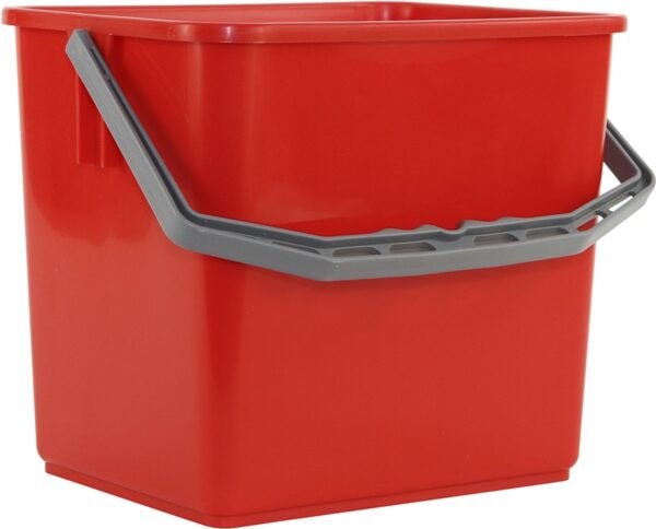 Synx Tools Emmer 6 Liter voor Mopwagen - Rood