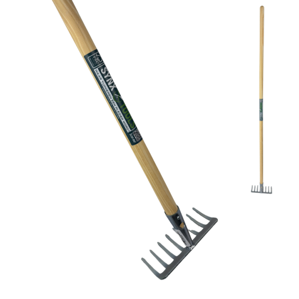 Synx Tools Tuinhark 8 Tanden Verzinkt - Inclusief steel 160 cm