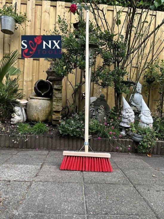 Synx Tools Straatbezem Nylon 35 cm - Inclusief steel 150 cm - Afbeelding 4