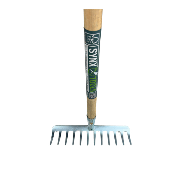 Synx Tools Tuinhark 12 Tanden Verzinkt - Inclusief steel 160 cm - Image 2