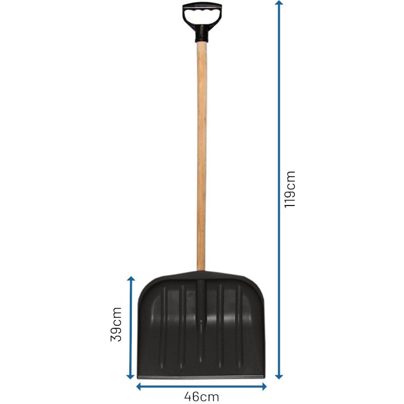 Synx Tools Sneeuwschep - Inclusief steel 120 cm - Afbeelding 2