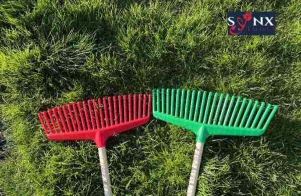 Synx Tools Gazonhark Blauw/Groen - Inclusief steel 120 cm - Image 2
